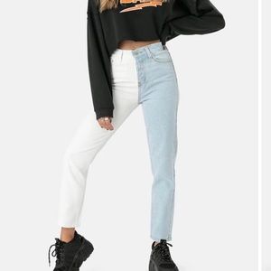 Adika Two Tone Jeans